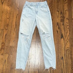Ripped Light Blue Women's Jeans